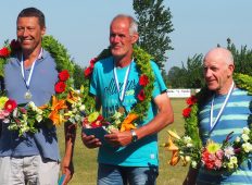 Partuur Age van der Goot eerste bij heren 50+ in de B-klasse d.e.l. in Sint Jacobiparochie