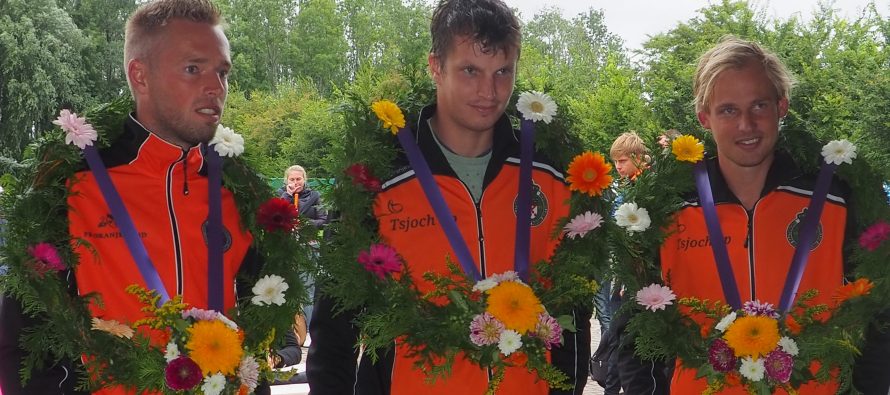 Partuur Gerrit Jan Duiven wint heren tweede klasse in Menaam