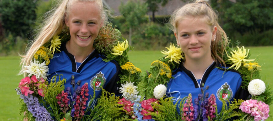 Partuur Suzanna Allema wint bij de school- meisjes