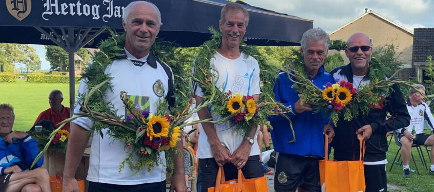 Partuur Simon de Groot wint in Jorwert bij de heren 50+