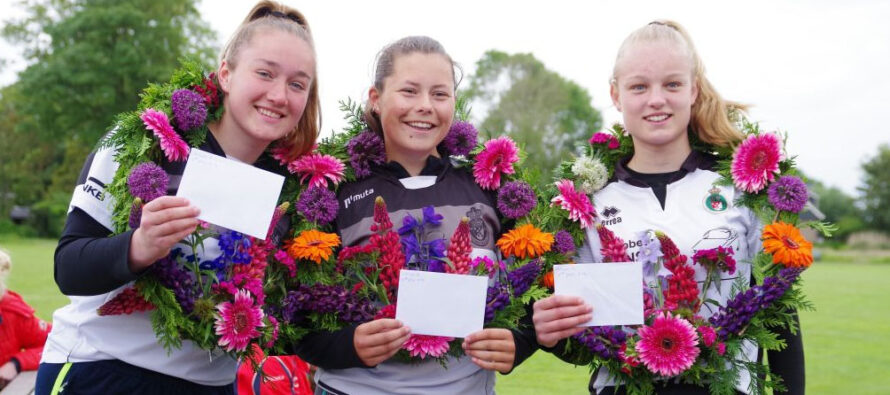 Winst voor Maud Hellinga en Brecht Renema bij de schoolmeisjes in Goënga