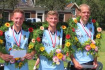 Trio André van Dellen eerste in Weidum bij eerste klasse heren