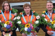 Trio Thom Stellingwerf eerste heren tweede klasse vrije formatie in Ingelum