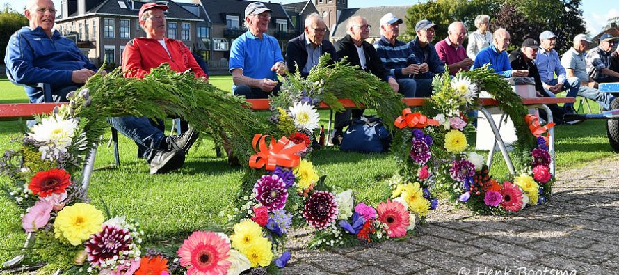 55+ deelt uit in Wommels onder prachtige omstandigheden