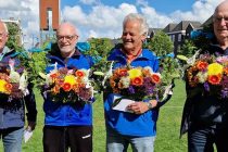 Vier kransen bij drie klassen 55+