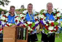 Trio Menno van Zwieten krijgt zege in de schoot geworpen