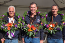Trio David Koster eerste in B-klasse bij heren 50+ in Stiens