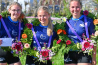 Eerste vrije formatie krans prooi voor Annet, Lisanne en Noa na een thriller finale bij S. F. “Tsjom”.