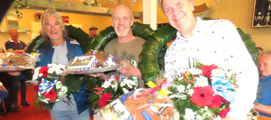 Heren 50 plussers B-klasse kaatsten in Heerenveen