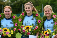 Dames junioren kaatsten in Huizum