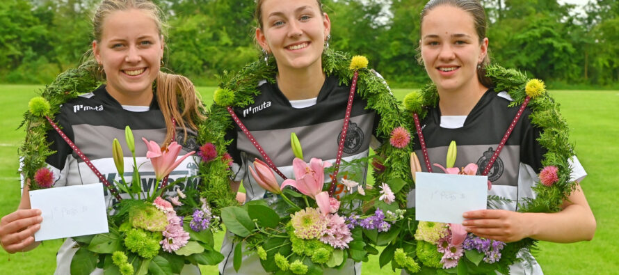 Meisjes kaatsten ook in de B-klasse in Wiuwert