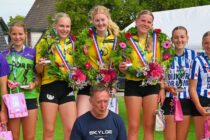 Kaatsvereniging De Cannegieter uit Balk wint bondspartij bij de meisjes