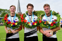 Trio Marten Bergsma wint in Holwerd