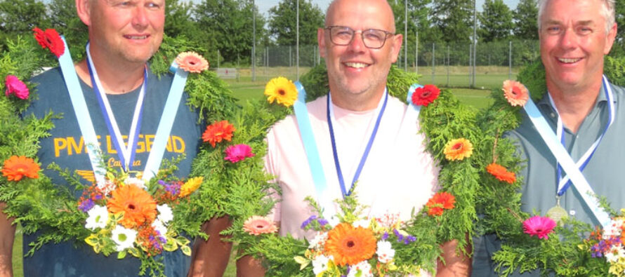 Trio Keimpe Jan Talsma won 50+ heren in A-klasse in Sint Jacobiparochie