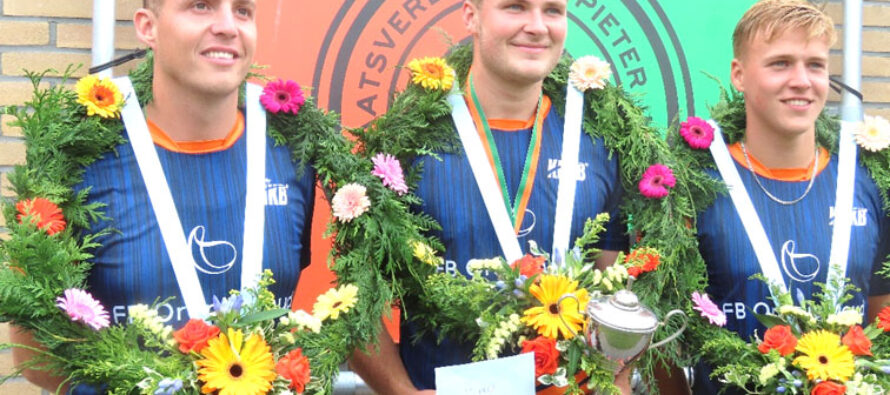 Jelmer Miedema koning in Peins bij heren 1e klasse