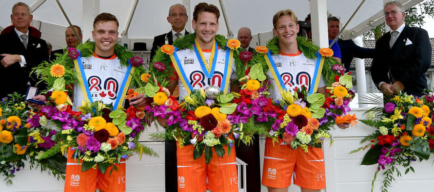 Marten Bergsma koning op 172ste PC