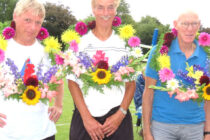 Heren 65+ kaatsten in Bolsward.