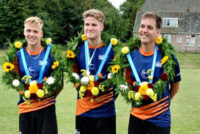 Jelmer Miedema koning in Achlum bij de Jan Talsma partij