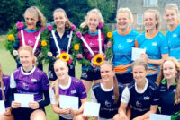 Dames eerste klasse kaatsten in Aclum