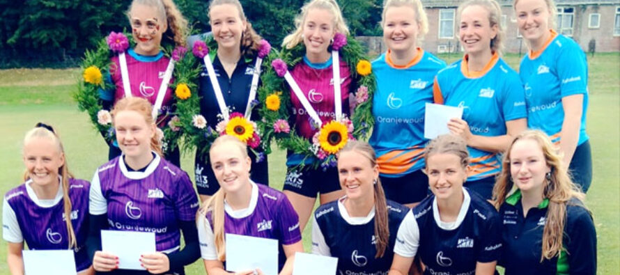 Dames eerste klasse kaatsten in Aclum