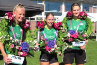 Jeldau Koopmans koningin dames eerste klasse in Reduzum
