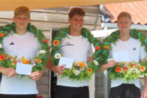 Partuur Harmen Zuidema winnaar in Oudebildtzijl bij vrije formatie heren tweede klasse