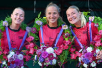 Kransen voor Louise, Jeska en Sjanet na spannende finale