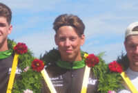 Heren 1e en 2e klasse v.f. kaatsten in Sint Annaparochie
