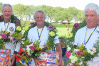 Heren A klasse 50+ waren in Pingjum