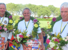 Heren A klasse 50+ waren in Pingjum