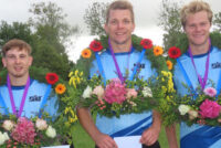 Johannes van der Veen en zijn maten winnen eerste klasse door elkaar loten in Sexbierum